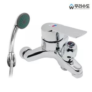 우리수도 AD 샤워 벽붙이 욕실 화장실 샤워기 수도꼭지 샤워기수전