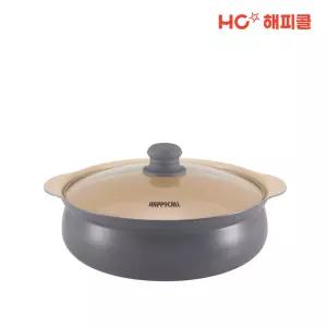해피콜 친환경 세라믹코팅 아리 IH 인덕션 테이블냄비 24cm