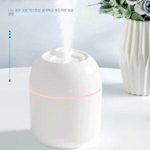 GEEKISTORE 휴대용 물방울 가습기 USB 데스크탑 실내 공기 분무 가정용 음소거 대형 스프레이