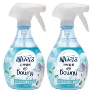 페브리즈 실내건조 프레시클린향 용기 370mlX2개 강력탈취/신제품
