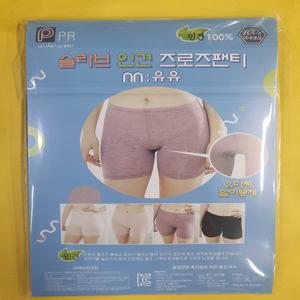 요거다 1매 / 인견 SOLIDE 279 슬라브 즈로즈팬티 / 유마찌 밑이봉제 / 90 95 100 105 솔리드 피앤알