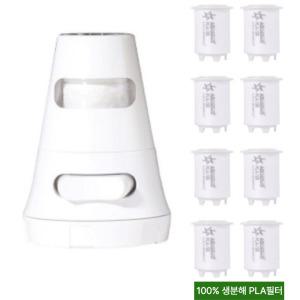 [아쿠아듀오]싱크대 고급형 정수필터 SF-7000 플렉시블형  여유만만 세트 - SF7000 (플렉시블/코브라형) 본품 + PLA리필 2 SET( 8개)