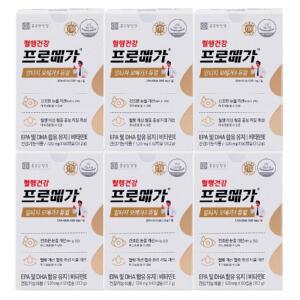 종근당건강 프로메가 알티지오메가3 듀얼 60캡슐 x6박스 6개월분 /AWS