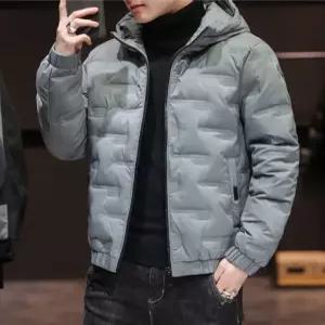 베이직 남성 후드 패딩점퍼 경량 겨울 패딩점퍼 