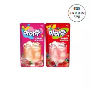 쟈뎅 편의점 파우치 마이쮸 에이드 10+10 총20p) 납작복숭아 트리플베리)