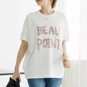 (~88size)델리절개가오리티셔츠 TBE3122