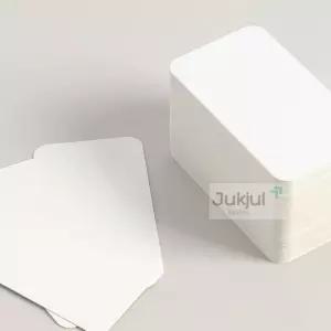 캘리그라피종이 200매 4X7CM 무지편지지 엽서꽂이 수채화종이