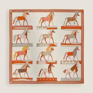 에르메스 여성 스카프 A Toute Allure scarf 90 H004237S 07 블랑