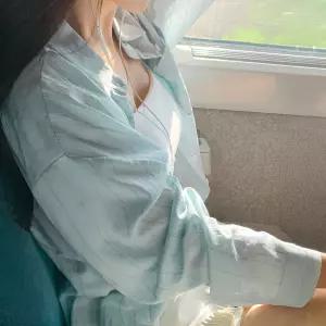 (보호본능유발/구김도내추럴하게/통기성) 리츠 린넨 루즈핏 스트라이프 셔츠 bs8346