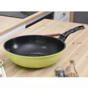 키친아트 웍 궁중팬 볶음팬 후라이팬 세라믹 28cm 양수냄비 요리웍