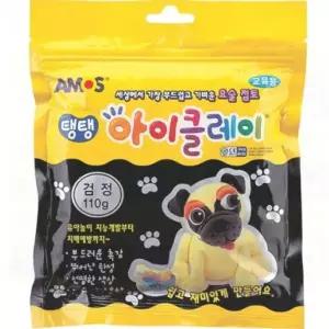 [셀러에이드]5000 탱탱아이클레이 110g 검정 5개