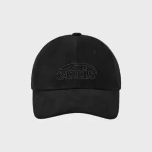 이미스 COTTON BRUSHED BALL CAP-BLACK