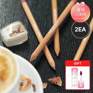 [2EA] 클리오 벨벳 립 펜슬 기획 [본품+샤프너 구성] [GIFT] 글램틴트 미니(랜덤) 1EA