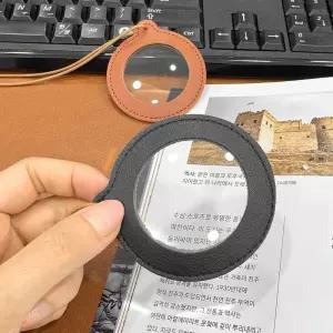모나코올리브 팬던트 목걸이 휴대용 돋보기 362534Moony