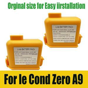 6000mAh 코드제로 배터리 A9/P9/A9S 진공청소기용, KC 인증, EAC63382201/04 호환 LG 코드제로 A9 배터리