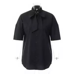 르메르 26SS SHORT SLEEVE SHIRT WITH FOULARD SH1275 LF1389 998) 폴라드 숏 슬리브 셔츠)