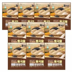최금자 장인 정가네 통곡물 영양한끼 곡물 보리 현미 호밀 파로 서리태 식사대용 간편 영양 한끼 10팩