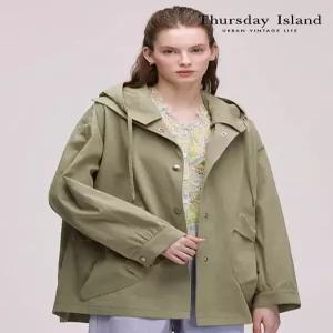 [써스데이아일랜드][Thursday Island] 디터쳐블 후드 점퍼(T242MJP133W)