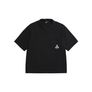 [하프클럽/블랙야크]블랙야크 공용 bcc애쉬 우븐폴로티S R1BYTSM3923-BK