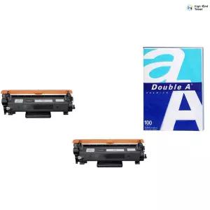 재생토너 브라더 HL L2335D 검정 2개 TN2480 완제품 카트리지 프린트 토너 레이저 교체 충전 재생 호환 복