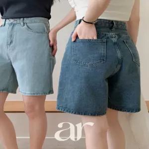 (여름반바지/SXL) 빈티지 4부 데님 쇼츠 반바지 ps5857