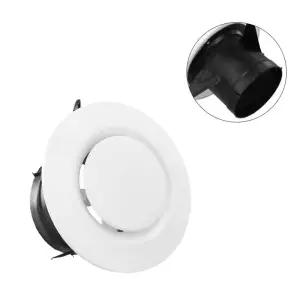플랫덕트 1pc 에어 벤트 덕트 환기 그릴 커버 Tuyere 천장 공기 Easy Diffuser