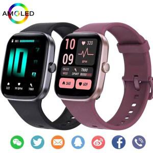 새로운 리퍼브 Amazfit GTS 2 미니 AMOLED 블루투스 통화 스마트 워치 남성 다중 스포츠 건강 모니터링 GPS SmartWatch 여성