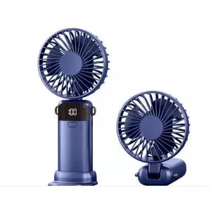 휴대용 손풍기 LED 5단바람 핸디 가벼운 선풍기
