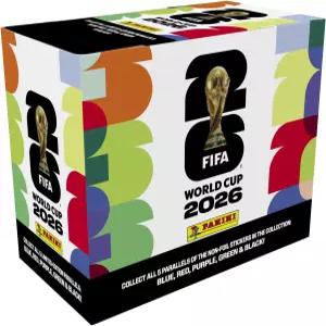 2026 파니니 FIFA 월드컵 스티커 박스 25개 팩 아마존 병렬 삽입물 포함 공식 토너먼트 컬렉션