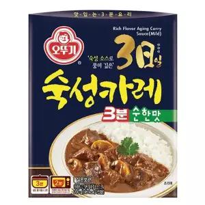 오뚜기 3일 숙성카레 3분 순한맛 200g x 24개