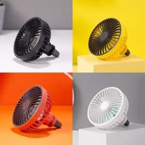 LED조명 차량용 3단조절 선풍기-송풍구거치형 카팬 24v 품 자동차 12v 환기