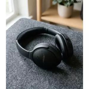 보스 QC 유무선 헤드폰 블랙 색상 