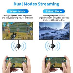 TV 2.4G 4K 무선 WiFi 미러링 스틱 HDMI 어댑터 1080P 디스플레이 동글 핸드폰 노트북 PC-HDTV 모니터