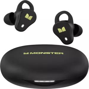 몬스터 N-Lite 210 무선 이어버드 블루투스 5.4 인이어 스테레오 헤드폰 크리스탈 클리어 통화용 내장