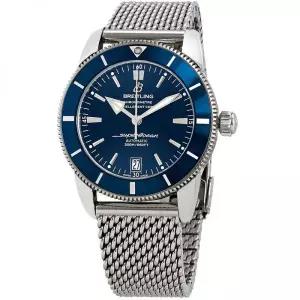 Breitling 브라이틀링 슈퍼오션 헤리티지 II 오토매틱 46mm 블루 다이얼 남성용 시계