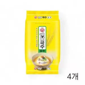 [하프클럽/]WL 오뚜기 옛날국수 중면 3kg X 4개 굵은면 잔치국수 콩국수면 멸