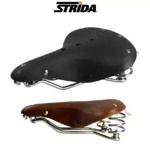 [취미/스포츠]Strida 스트라이다 미니벨로 가죽 안장 브라운