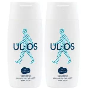 우르오스 남성 스킨 바디워시 클렌저 무향 300ml 2개