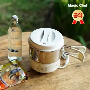 Magicchefkorea 분리형 라면포트 끓이는기계 휴대용 여행용 멀티포트 쿠커 포트기 기본형