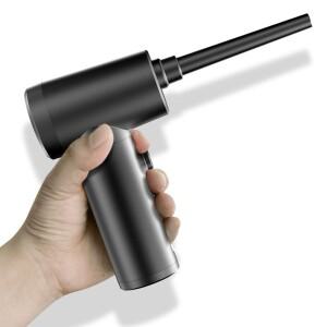 100W 자동차/가정용 무선 전기 먼지 제거기 6000mAh 에어 블로워 50000RPM 압축 청정기 USB 듀얼 사용