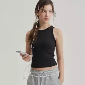 [Wonderbra] 원더 탱크 브라탑 블랙 WBWTB6N14T