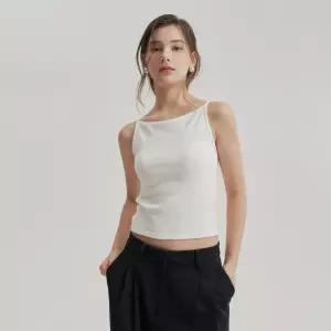 [Wonderbra] 원더 보트넥 브라탑 화이트 WBWTB6N10T
