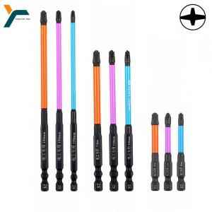 3Pcs 특수 십자 드라이버 비트 FPH1 마그네틱 너트 65 110 150mm 소켓 스위치 전기 수리 도구