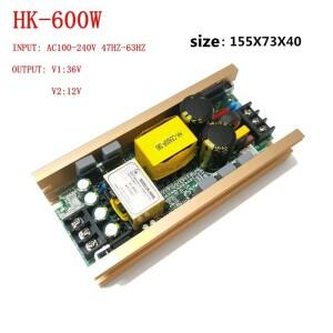 15R 20R 600W 36V 12V 스테이지 빔 쉐이크 헤드 램프 파워 전원 공급 장치