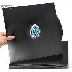 비닐 레코드 슬리브 재밀봉 가능 LP 커버 외부  크래프트 종이 가방 보관 7인치 10/12