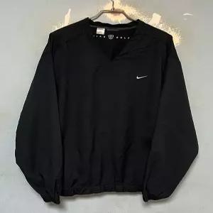 NIKE 나이키 골프 00s 반집업 블랙 바람막이 웜업 춘추 XL 105