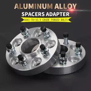 허브스페이스 휠 푸조 12x1.25용 PCD 5x108 CB65.1mm 스페이서 어댑터 2개
