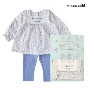 [백화점 정품] 밍크뮤 BL 블루밍플라워상하복 3611261006 36112-610-06 출산백일돌선물