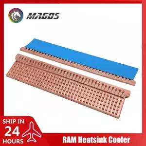 구리 메모리 쿨러 베스트 냉각 노트북 및 데스크탑 DDR 히트싱크 5mm 범용 RAM 아머 커버 라디에이터