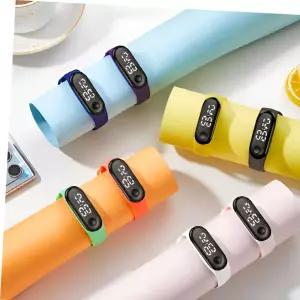 led 방수 전자시계 학생 led손목시계 손목시계 러닝